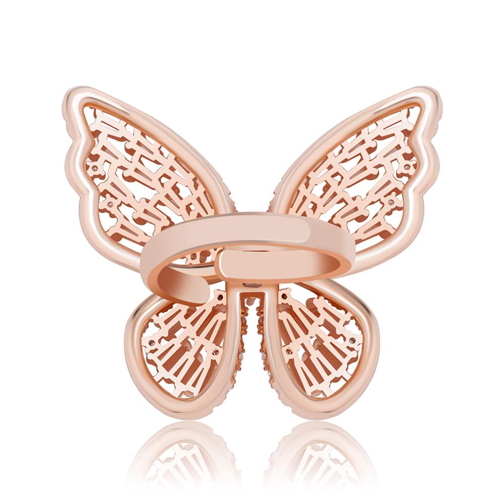 Icy Butterfly Ring