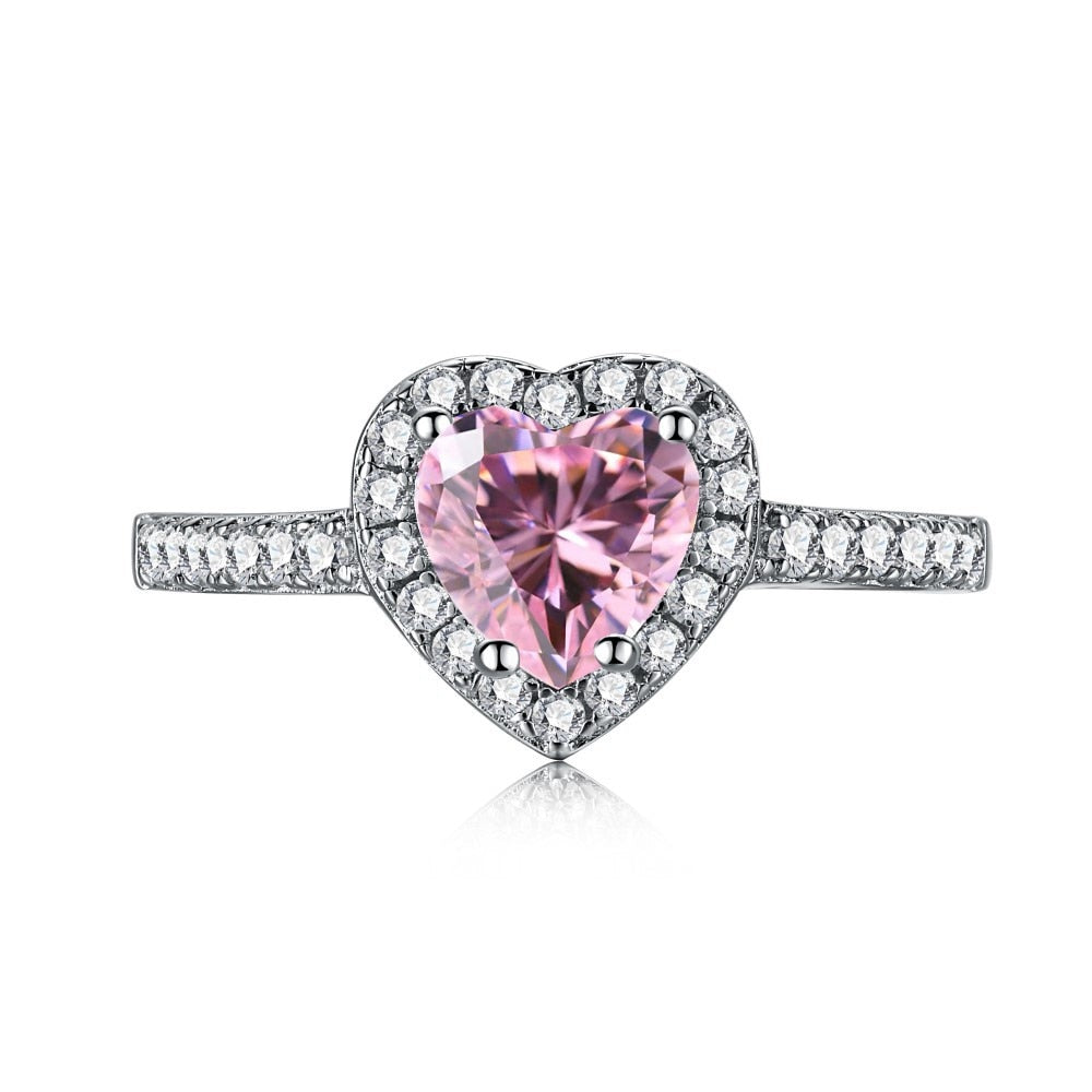 Queen of Hearts Ring (Pink)