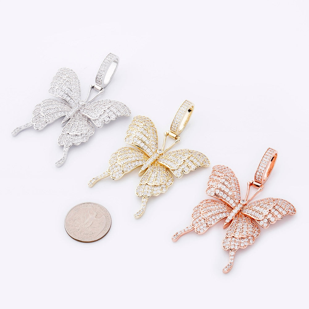 Butterfly Pendant Necklace