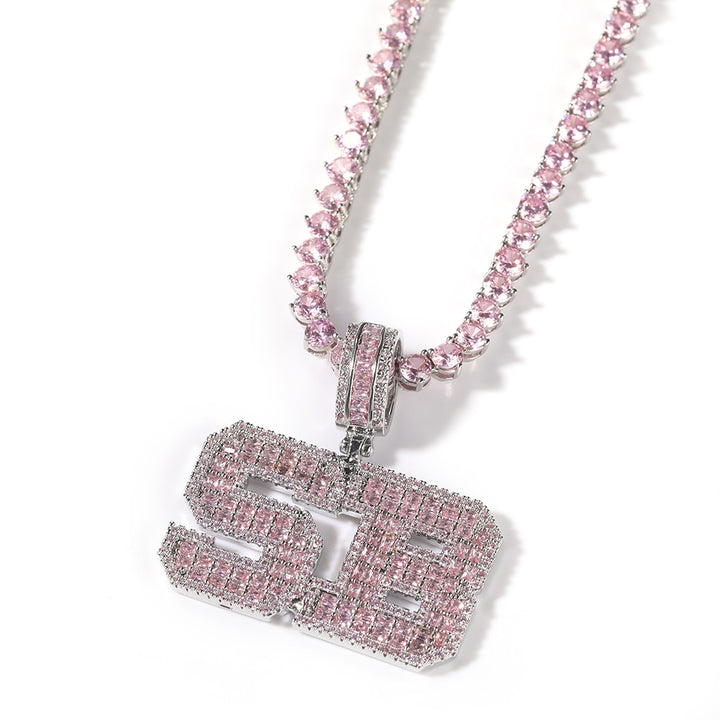 Pink Custom Necklace