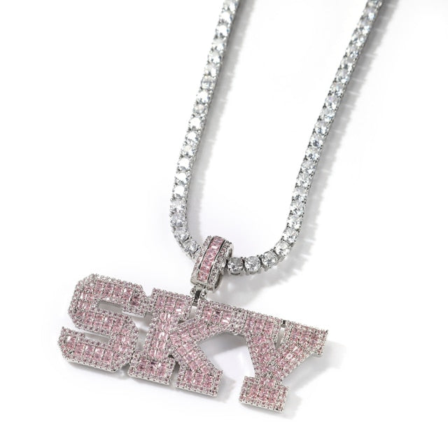 Pink Custom Necklace