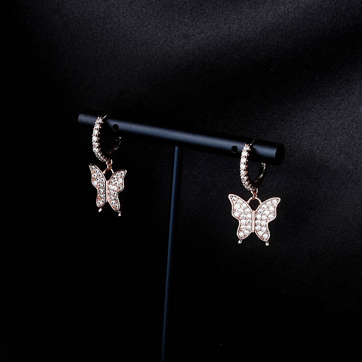 Icy Butterfly Earrings